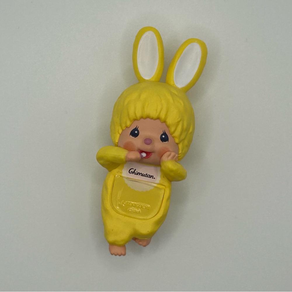 Monchhichi Mini Figure Hipper ( Chimutan Yellow )